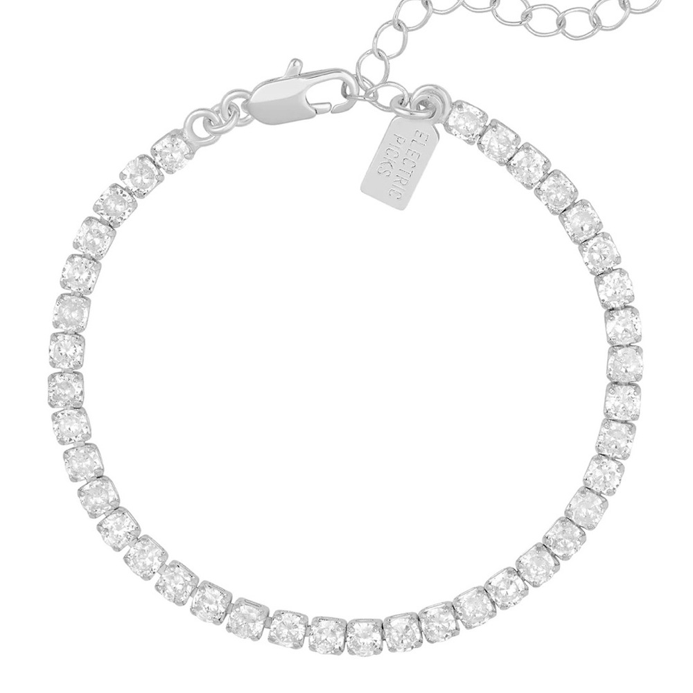 Brand new- never worn matching tennis necklace and bracelet